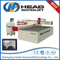 CNC job shop cutting use water jet computer cut machine